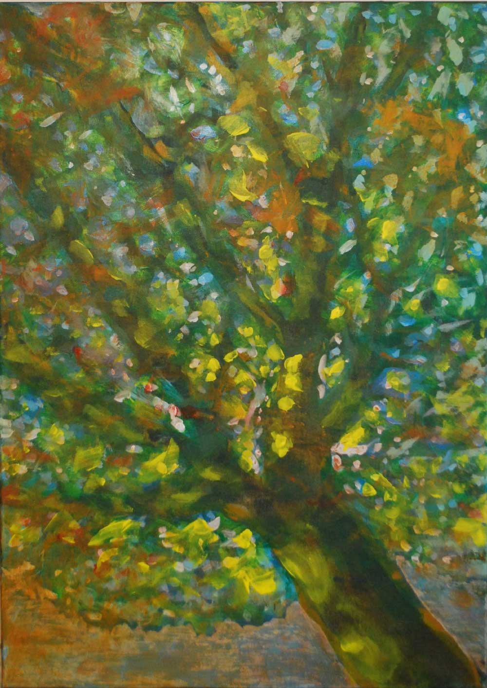 1 acrylique sur toile 70 x 50 cm