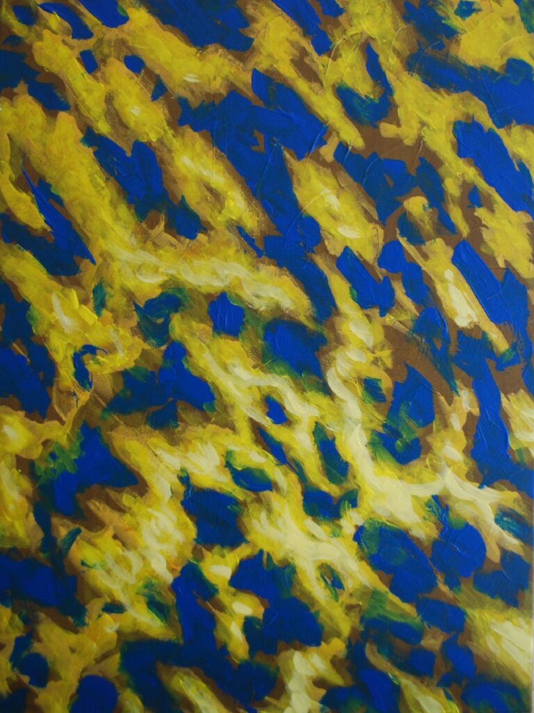 12 acrylique sur toile 80 x 50 cm