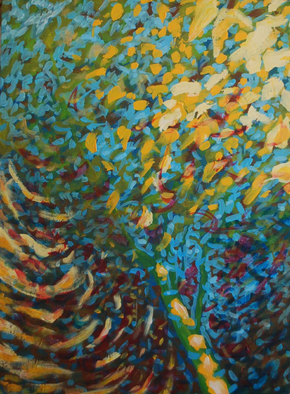 14 acrylique sur toile 80 x 60 cm