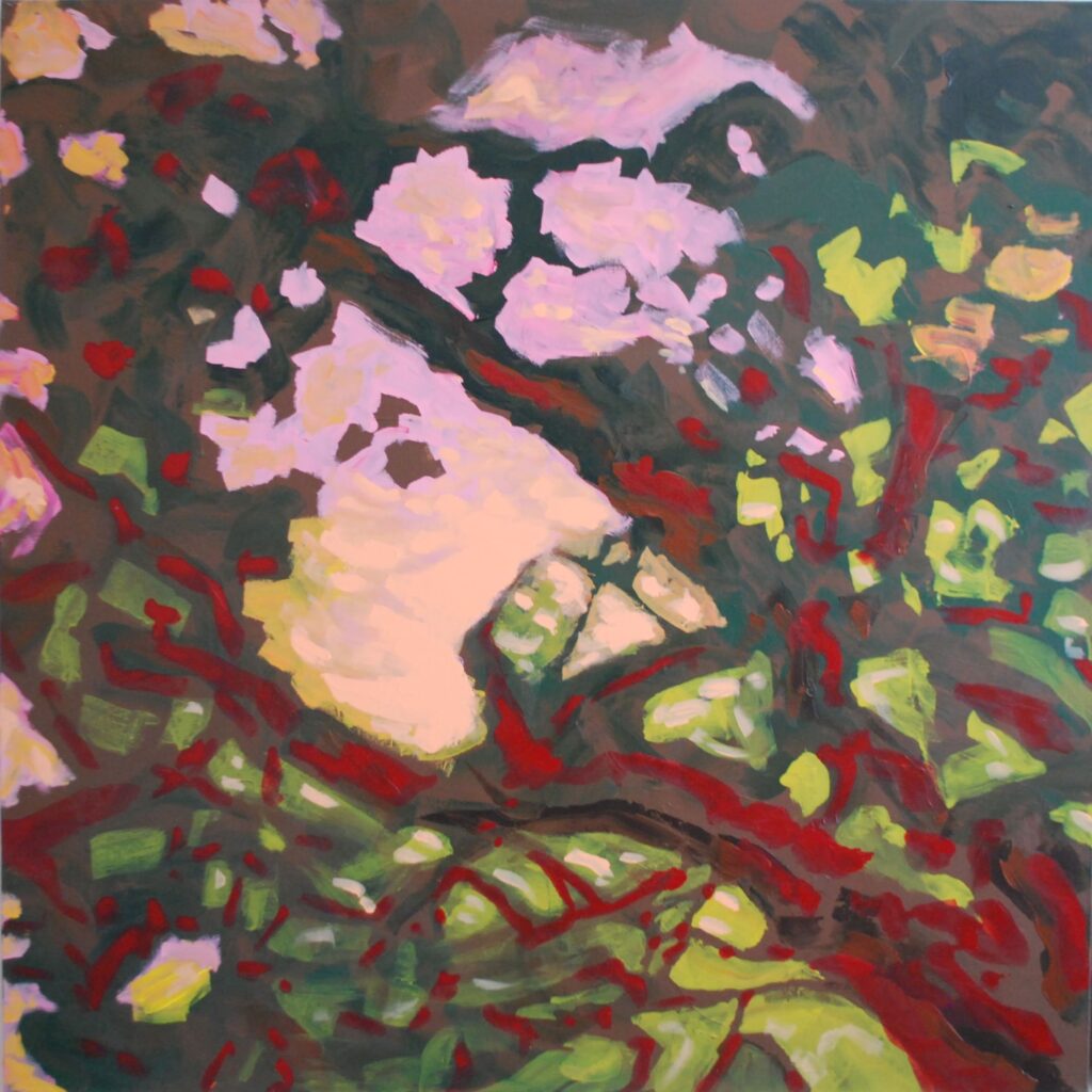 16 lumière ii acrylique sur toile 100 x 100 cm