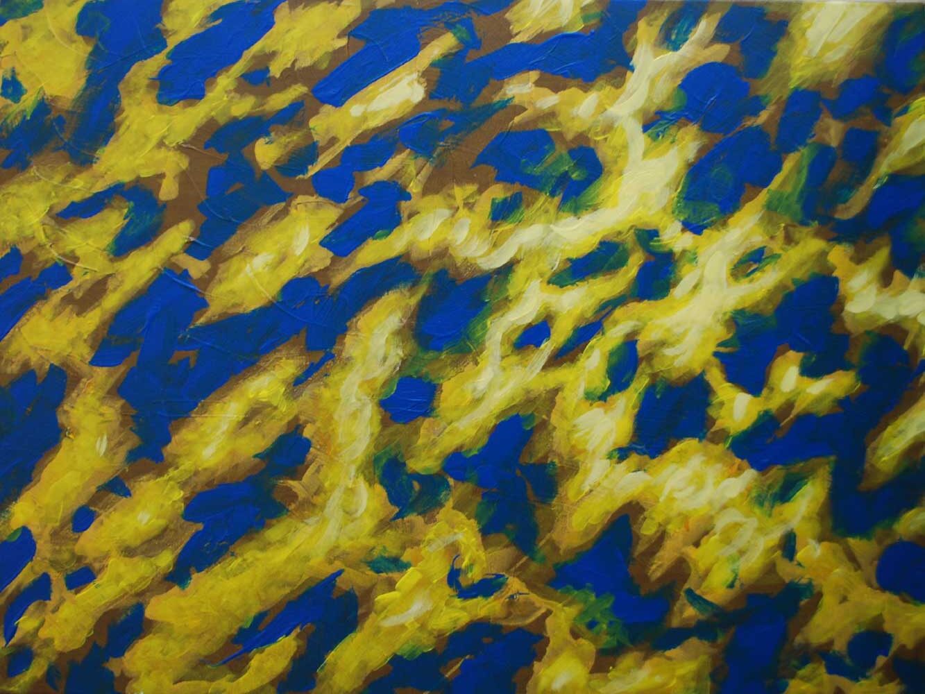 12 acrylique sur toile 80 x 50 cm